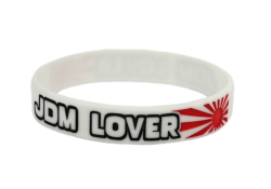Opaska silikonowa JDM Lover | biała