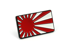 Pin, przypinka flaga JDM Rising Sun 